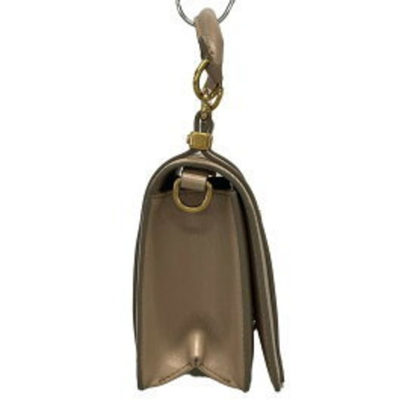 Chloe leather handbag beige Ora - Picture 1 of 9
